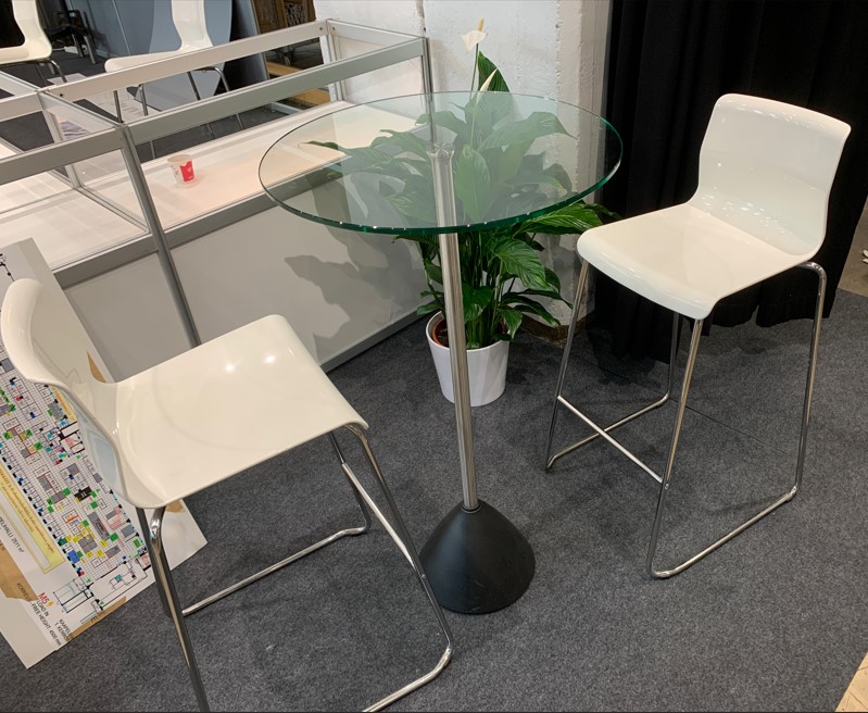 Pystypöytä Lasi